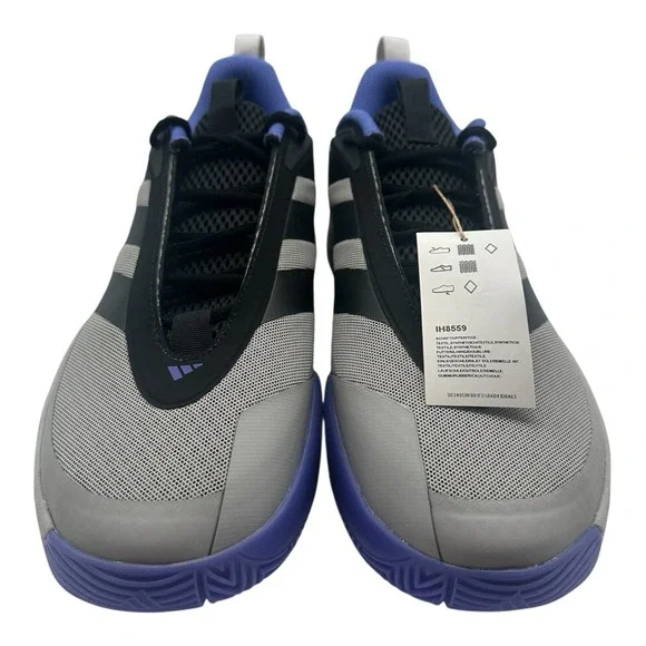 Adidas Subzone Basketball Shoes Men's Size 10 Grey/Black Blue Sneakers IH8559‎